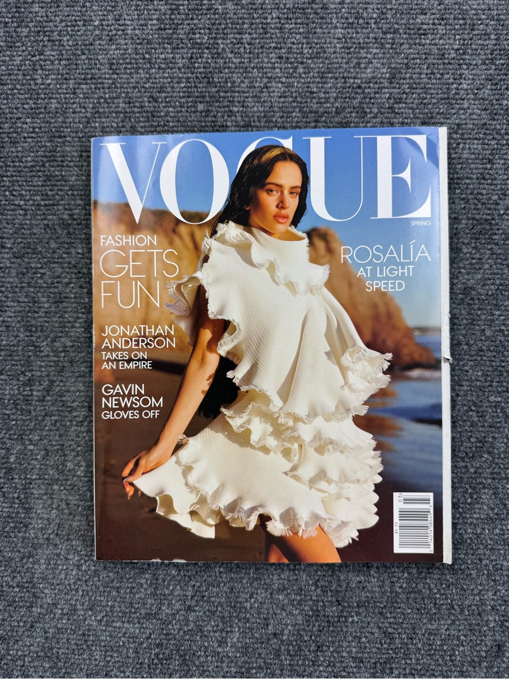 Vogue MAGAZINE Spring 2026 Issue Rosalia